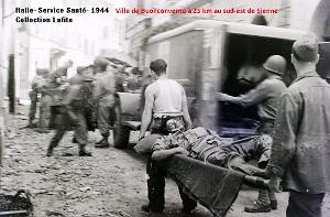 CAMPAGNE D ITALIE 1944 SERVICE SANTE   (7)